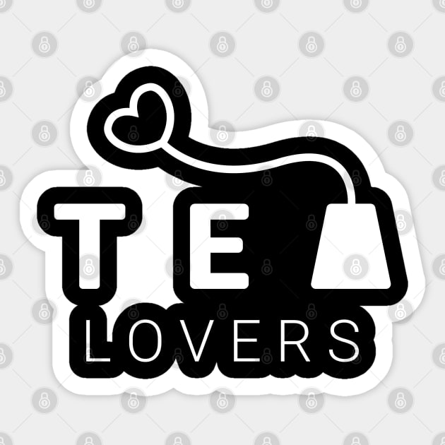 Tea Lovers Sticker by Applesix